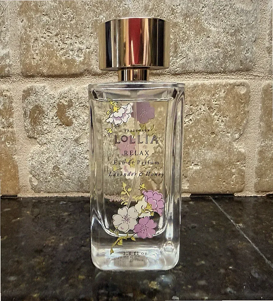 Lollia Relax Perfume Lavender Honey Eau de Parfum Spray 3.4 fl oz NEW NO BOX