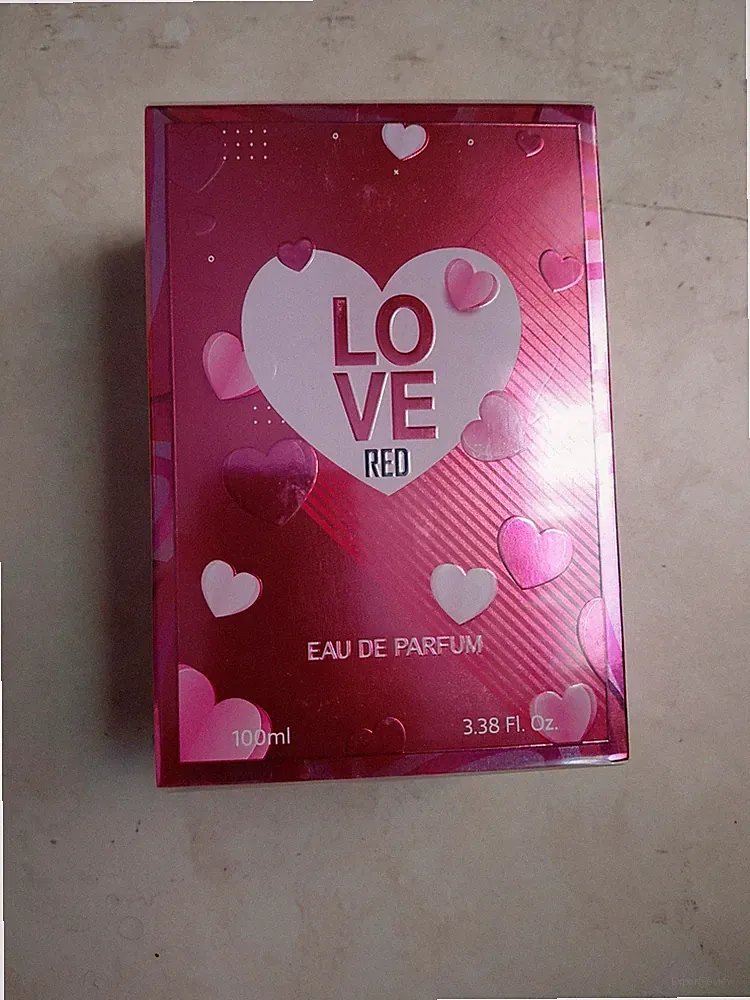 LOVE RED JA Perfume for WOMEN 3.38 Oz /100 Ml Eau De Toilette Made in France