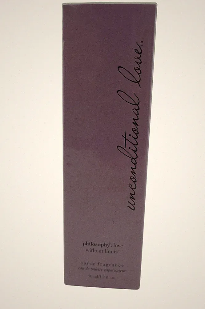 Philosophy NIB Unconditional Love Eau De Toilette Perfume Spray Fragrance 1.7oz