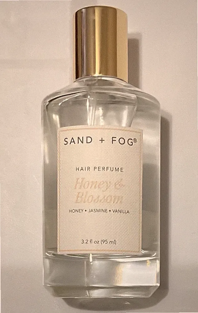 Sand + Fog Honey & Blossom Hair Perfume, Honey/Jasmine/Vanilla 3.2 oz /95ml, New